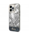 Guess GUHCP14LHGPLHG iPhone 14 Pro 6.1" grey/grey hardcase Porcelain Collection