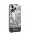 Guess GUHCP14LHGPLHG iPhone 14 Pro 6.1" grey/grey hardcase Porcelain Collection