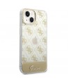 Guess GUHCP14MHG4MHG iPhone 14 Plus 6.7 "gold / gold hardcase 4G Pattern Script