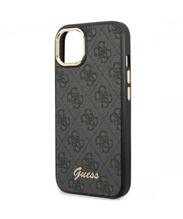 Guess GUHCP14MHG4SHK iPhone 14 Plus 6.7 "black / black hard case 4G Vintage Gold Logo