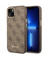 Guess GUHCP14MHG4SHW iPhone 14 Plus 6.7 "brown / brown hard case 4G Vintage Gold Logo