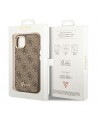 Guess GUHCP14MHG4SHW iPhone 14 Plus 6.7 "brown / brown hard case 4G Vintage Gold Logo