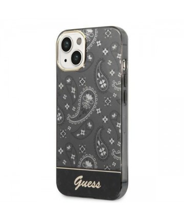 Guess GUHCP14MHGBNHK iPhone 14 Plus 6.7" black/black hardcase Bandana Paisley