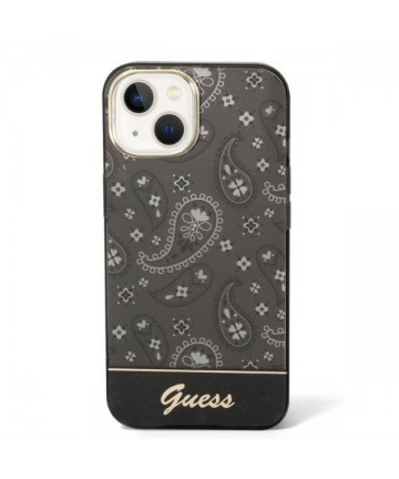 Guess GUHCP14MHGBNHK iPhone 14 Plus 6.7" black/black hardcase Bandana Paisley