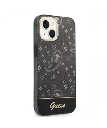 Guess GUHCP14MHGBNHK iPhone 14 Plus 6.7" black/black hardcase Bandana Paisley