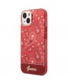 Guess GUHCP14MHGBNHR iPhone 14 Plus 6.7" red/red hardcase Bandana Paisley