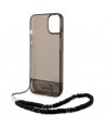 Guess GUHCP14MHGCOHK iPhone 14 Plus 6,7 "black / black hardcase Translucent Pearl Strap