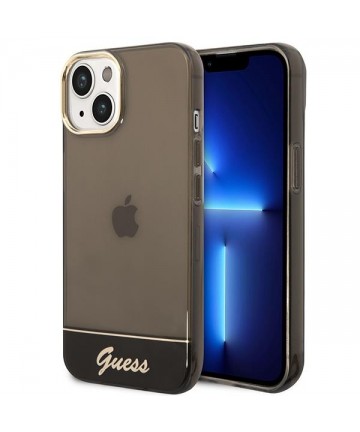 Guess GUHCP14MHGCOK iPhone 14 Plus 6.7 "black / black hardcase Translucent