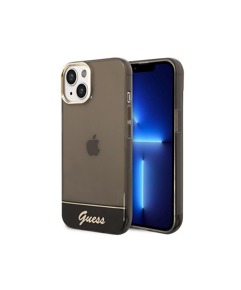 Guess GUHCP14MHGCOK iPhone 14 Plus 6.7 "black / black hardcase Translucent