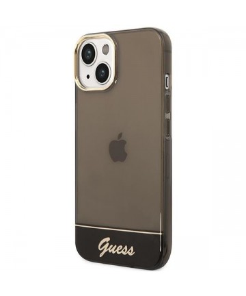 Guess GUHCP14MHGCOK iPhone 14 Plus 6.7 "black / black hardcase Translucent