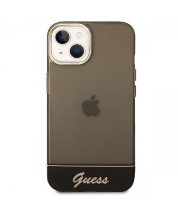 Guess GUHCP14MHGCOK iPhone 14 Plus 6.7 "black / black hardcase Translucent