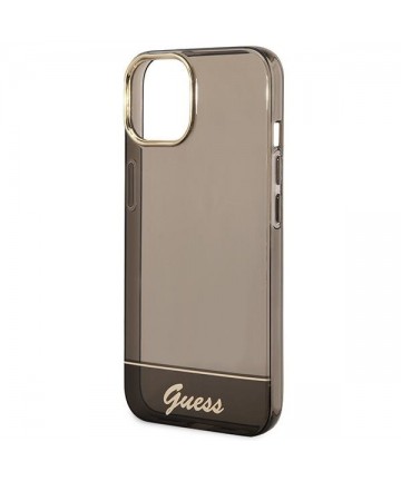Guess GUHCP14MHGCOK iPhone 14 Plus 6.7 "black / black hardcase Translucent