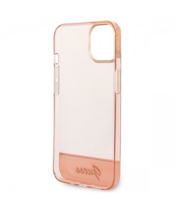 Guess GUHCP14MHGCOP iPhone 14 Plus 6.7 "pink / pink hardcase Translucent