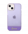 Guess GUHCP14MHGCOU iPhone 14 Plus 6.7 "violet / purple hardcase Translucent