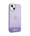 Guess GUHCP14MHGCOU iPhone 14 Plus 6.7 "violet / purple hardcase Translucent