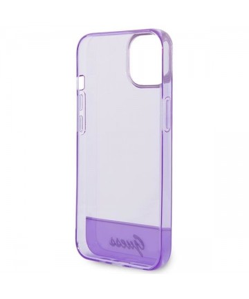 Guess GUHCP14MHGCOU iPhone 14 Plus 6.7 "violet / purple hardcase Translucent