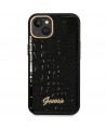 Guess GUHCP14MHGCRHK iPhone 14 Plus 6.7 "black / black hardcase Croco Collection