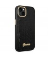 Guess GUHCP14MHGCRHK iPhone 14 Plus 6.7 "black / black hardcase Croco Collection