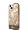 Guess GUHCP14MHGPLHC iPhone 14 Plus 6.7" ocher hardcase Porcelain Collection