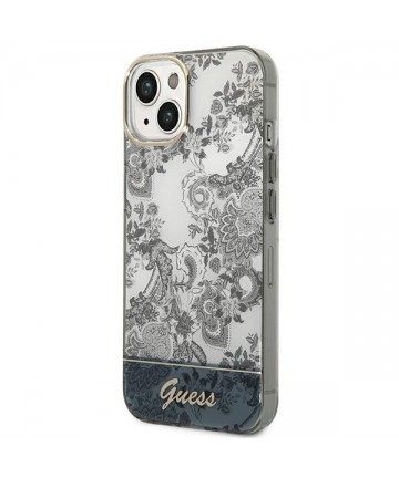Guess GUHCP14MHGPLHG iPhone 14 Plus 6.7 "gray / gray hardcase Porcelain Collection