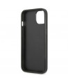 Guess GUHCP14MPSATLK iPhone 14 Plus 6,7 "black / black hardcase SaffianoTriangle Logo