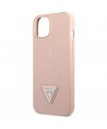 Guess GUHCP14MPSATLP iPhone 14 Plus 6,7 "pink / pink hardcase SaffianoTriangle Logo