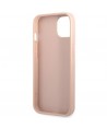 Guess GUHCP14MPSATLP iPhone 14 Plus 6,7 "pink / pink hardcase SaffianoTriangle Logo