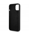 Guess GUHCP14MSLSMK iPhone 14 Plus 6.7 "black / black hard case Silicone Vintage Gold Logo