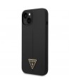Guess GUHCP14MSLTGK iPhone 14 Plus 6.7" black/black hardcase Silicone Triangle