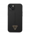 Guess GUHCP14MSLTGK iPhone 14 Plus 6.7" black/black hardcase Silicone Triangle