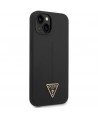 Guess GUHCP14MSLTGK iPhone 14 Plus 6.7" black/black hardcase Silicone Triangle