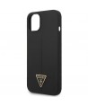 Guess GUHCP14MSLTGK iPhone 14 Plus 6.7" black/black hardcase Silicone Triangle
