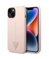 Guess GUHCP14MSLTGP iPhone 14 Plus 6.7" pink/pink hardcase Silicone Triangle