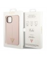 Guess GUHCP14MSLTGP iPhone 14 Plus 6.7" pink/pink hardcase Silicone Triangle