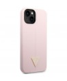 Guess GUHCP14MSLTGU iPhone 14 Plus 6.7 "purple / purple hardcase Silicone Triangle