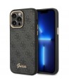 Guess GUHCP14XHG4SHK iPhone 14 Pro Max 6.7 "black / black hard case 4G Vintage Gold Logo