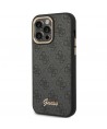 Guess GUHCP14XHG4SHK iPhone 14 Pro Max 6.7 "black / black hard case 4G Vintage Gold Logo