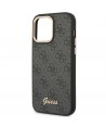 Guess GUHCP14XHG4SHK iPhone 14 Pro Max 6.7 "black / black hard case 4G Vintage Gold Logo