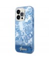 Guess GUHCP14XHGPLHB iPhone 14 Pro Max 6.7" blue/blue hardcase Porcelain Collection