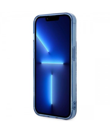 Guess GUHCP14XHGPLHB iPhone 14 Pro Max 6.7" blue/blue hardcase Porcelain Collection