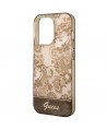 Guess GUHCP14XHGPLHC iPhone 14 Pro Max 6.7" ocher hardcase Porcelain Collection