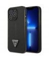 Guess GUHCP14XPSATLK iPhone 14 Pro Max 6,7 "black / black hardcase SaffianoTriangle Logo