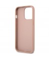 Guess GUHCP14XPSATLP iPhone 14 Pro Max 6,7 "pink / pink hardcase SaffianoTriangle Logo