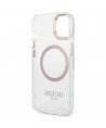 Guess GUHMP14MHTRMD iPhone 14 Plus 6.7 "gold / gold hard case Metal Outline Magsafe
