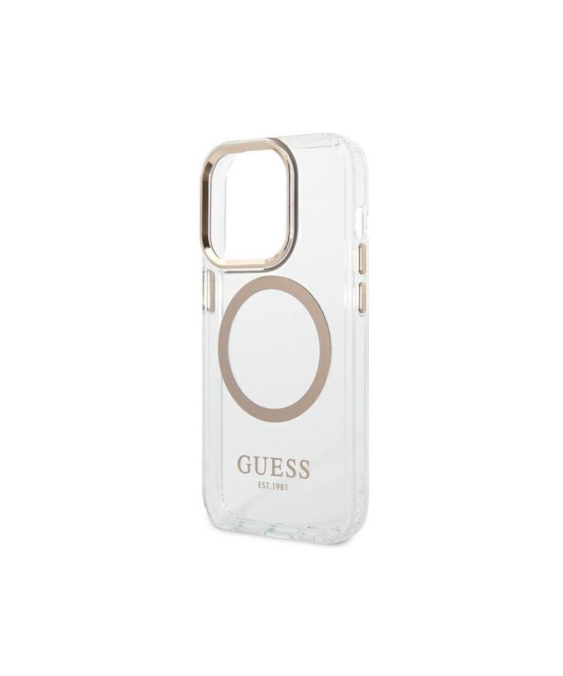 Guess GUHCP15XGF4GBR Apple iPhone 15 Pro Max hardcase 4G Charms