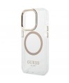 Guess GUHMP14XHTRMD iPhone 14 Pro Max 6.7 "gold / gold hard case Metal Outline Magsafe