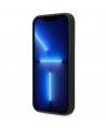 Guess GUHMP14XSBPLK iPhone 14 Pro Max 6.7" black/black hard case Silicone Logo Plate MagSafe
