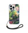 Guess GUOHCP14XHFLSB iPhone 14 Pro Max 6.7 "blue / blue hardcase Flower Strap