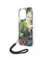 Guess GUOHCP14XHFLSB iPhone 14 Pro Max 6.7 "blue / blue hardcase Flower Strap