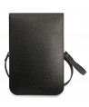 Guess Handbag GUWBSATMBK black / black Saffiano Triangle